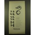 1961 Tiffany & Co. Advertisement - Money Clip, Key Ring and Cuff Links