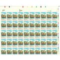 Rhode Island Statehood Sheet of Fifty 25 Cent P...