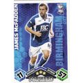 Match Attax 2009/2010 James McFadden Birmingham...