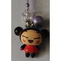 Pucca With Purple Bell Phone Strip