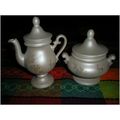 Italian Creamer & Sugar Bowl