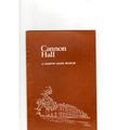 Cannon Hall, Barnsley UIDE BOOK p/b vgc /