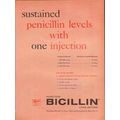 wyeth 1959 bicillin sustained penicillin levels...