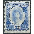 Tonga 1934 SG59 2 1/2d Bright Ultramarine Mount...