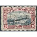 British Guiana 1898 SG216 1c Blue-Black & Carmi...