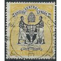 Nyasaland 1895 SG27 3/- Black & Yellow Wmk Crow...