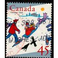 Canada 1996 Christmas 45c Used Stamp
