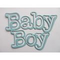 6 x Tonic Die Cuts Baby Boy in Blue