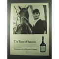 1969 Hennessy VSOP Reserve Cognac Ad - Taste Success
