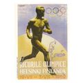 OLYMPIC GAMES, HELSINKI, 1952 unused vintage po...
