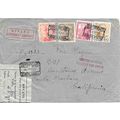 Spain Air Mail Combo Guadajaaha to CA USA, Lett...