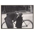 Zurich Swiss 1930s Bicycle Kissing Real Photo P...