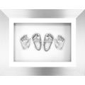 New Christening Gift Present 3D Hand & Foot Bab...