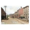 ptc2127 - Yorks. - Terraced Houses down Old Ban...