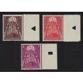 Luxembourg Europa 3v Margins 1957 MNH SG#626-62...