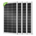 ECO-WORTHY 400W Solar Panels 4Pcs 100 Watt 18V ...