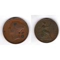 Great Britain. Victoria. Penny 1853. dy21906