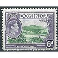 Dominica 1938 SG105 6d Emerald-Green & Violet M...