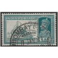 India 1937 SG256 6a Turquoise-Green Fine Used . ..