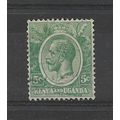 Kenya&Uganda.SG78 5c Green.Fine Used.July19