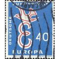 GERMANY, Europa, Dove and E for Europe, blue 19...