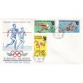 Cayman Islands 1968 Olympic Games FDC East Gran...