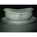 Vintage Creative Royal Elegance Gravy Boat w/At...