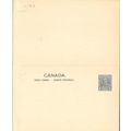 Canada #P59a Postal Card MINT CBN REPLY ATTACHED