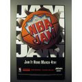 1994 Acclaim NBA Jam Video Game Advertisement - Jam it Home March 4th