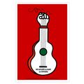 Cuban movie Poster"GUITAR Raised Hand"Music art...