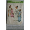 1972 Simplicity Pattern No. 5062 girl's dresses...