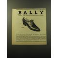 1960 Bally Agra Shoes Ad - Bally shoes that create international trends