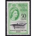 Tristan da Cunha QEII 1961 50c Black Light Emer...