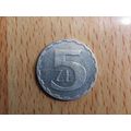 Poland 1990 5 Zlotych Coin