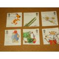 2006 PART SET OF 6 ANIMAL TALES STAMPS USED