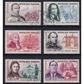 France 1961 SG 1525-30 Used - Red Cross Semi-po...