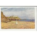 Wales TENBY Fort Of St Catherine Tuck Oilette P...