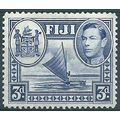 Fiji 1938 SG257 3d Blue Mounted Mint ....