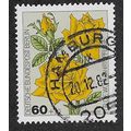 BERLIN -1982 60pf +30 'HUMANITARIAN - ROSES' FI...