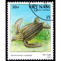 Vietnam 1989 Marine Life Turtles 30d Used Stamp