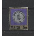 Malta.SG469 5m Earthen lampstand.Mounted Mint.M...