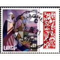 2021 Christmas. 1st Large Self Ad Die cut. With...