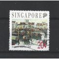 Singapore.SG677 20c "Singapore Waterfront".Fine...