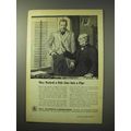 1950 Bell Telephone Ad - Packed a Pole Line Int...