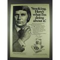 1978 Vantage Cigarettes Ad - Here's What I'm Doing