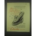 1949 Clarks Eskimos Snowdale Overboot Ad - the overboot that fits any heel
