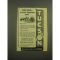 1945 Tucson Arizona Ad - Plan now.. To visit Sunshine Land