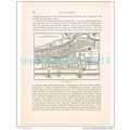 Map of Yarmouth, Norfolk, England, Book Illustr...