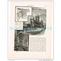 BATH, 3 SCENES BATH ABBEY, WILTS, BOOK ILLUSTRA...