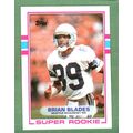 Brian Blades #182 [Rookie] 1989 Topps
